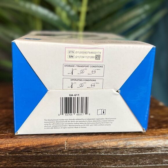 A&D Medical Blood Pressure Monitor, Model UA-611 in White. New in Box! - Picture 12 of 16